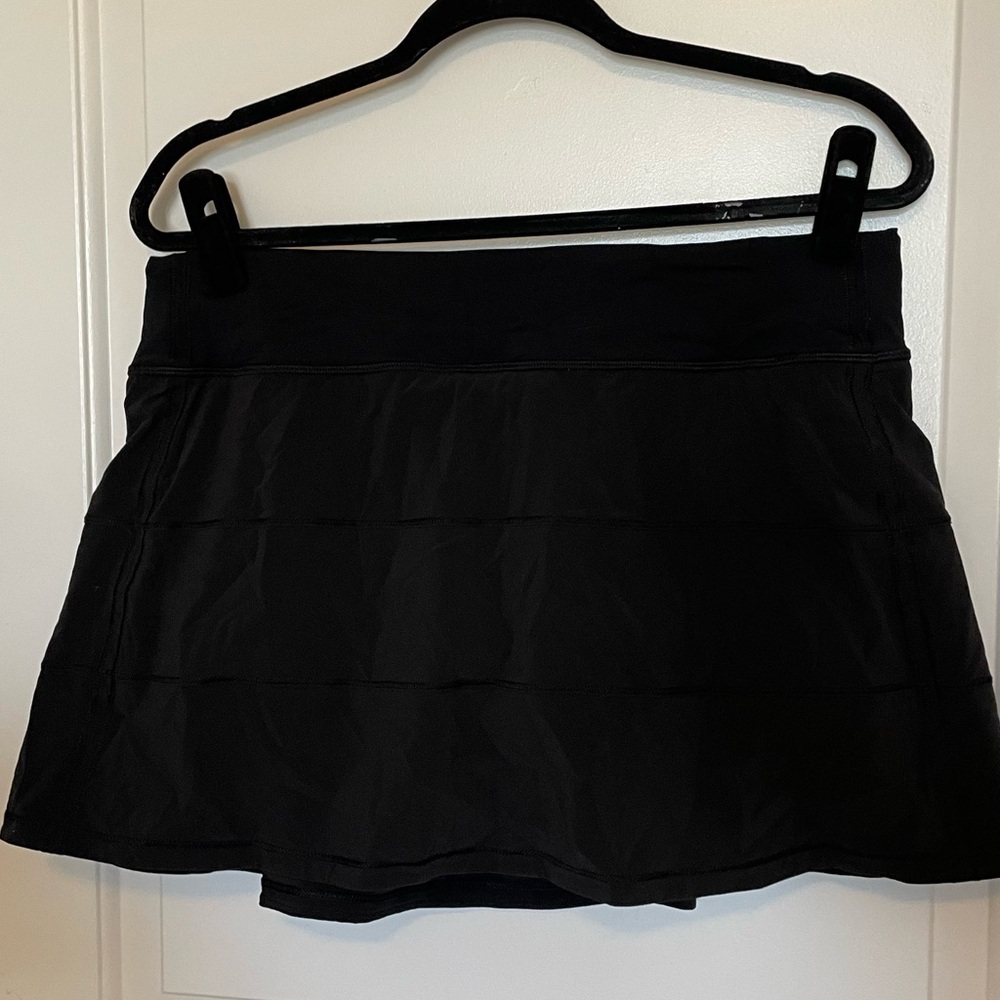 Lululemon Black tennis Skirt